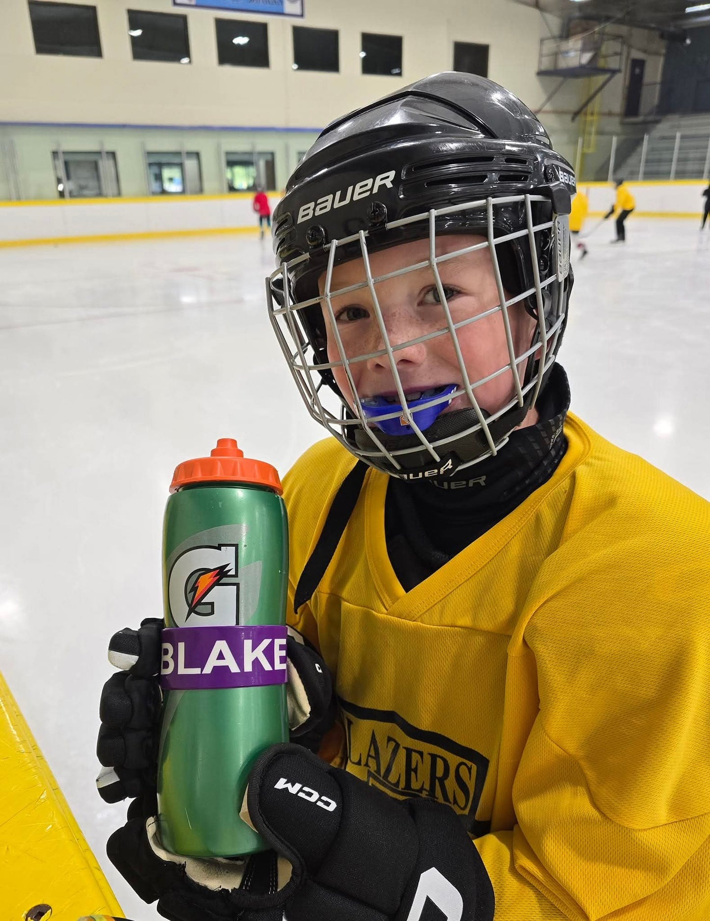 HyrdroTagz - Customizable Hockey Water Bottle Bands