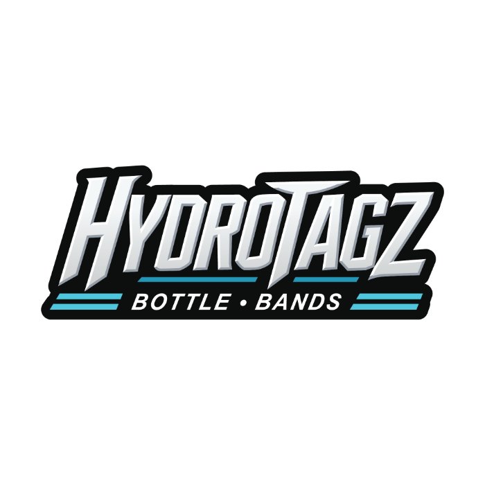 HyrdroTagz - Customizable Hockey Water Bottle Bands